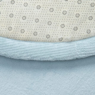 Kinderkleed Fluffin Rond Blauw