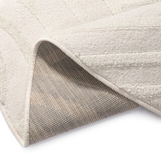 Vloerkleed Hygge Rond Gebroken Wit Geometrisch