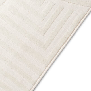 Vloerkleed Hygge Vierkant Gebroken Wit Modern