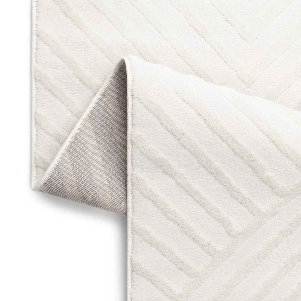 Vloerkleed Hygge Gebroken Wit Ruiten