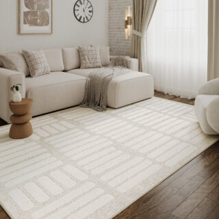 Vloerkleed Terra Crème Strepen