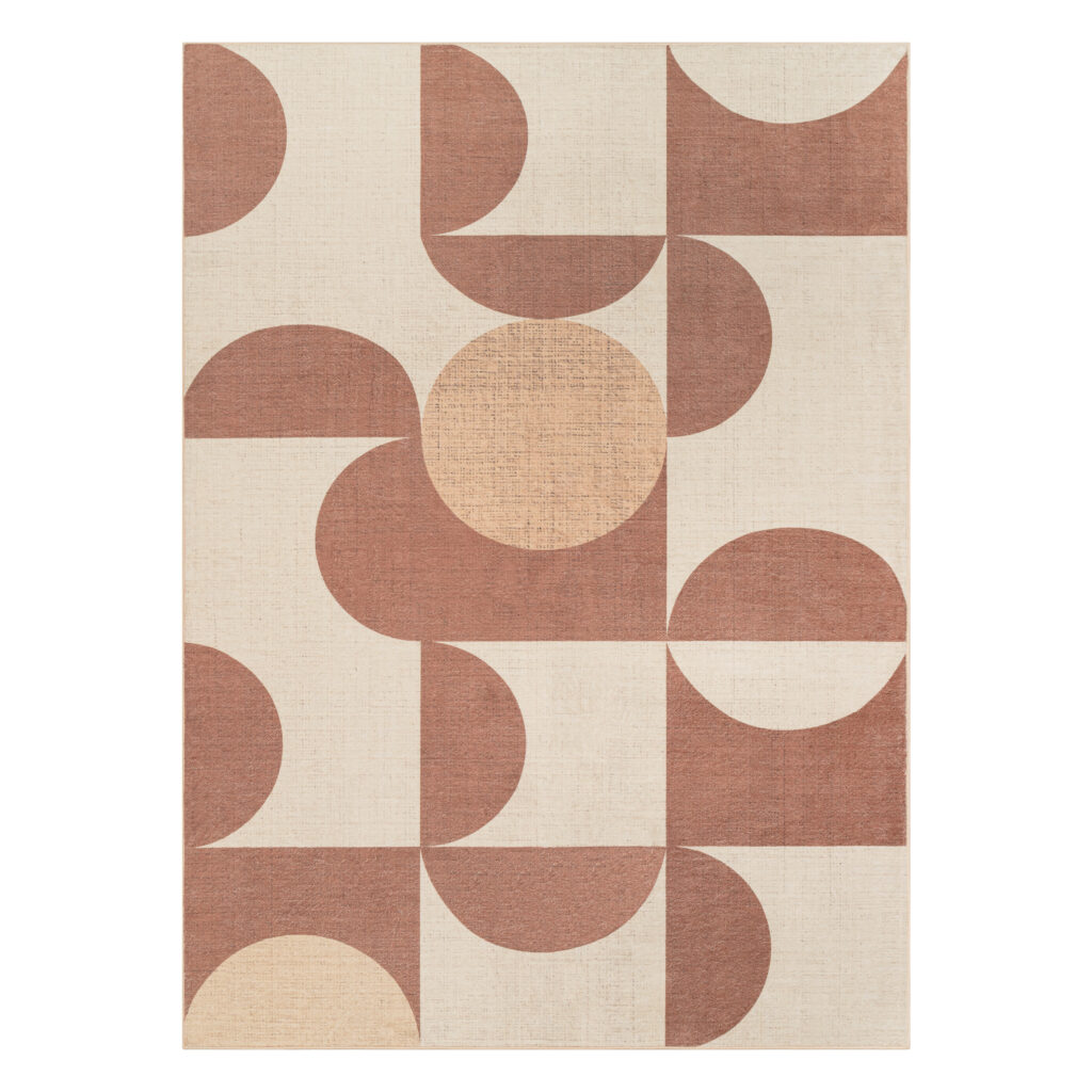 Vloerkleed Wisp Bruin Geometrisch