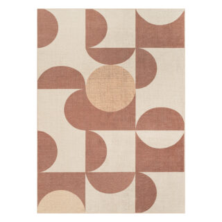 Vloerkleed Wisp Bruin Geometrisch