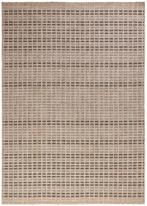 Buitenkleed Yucana Beige Bruin Ruit