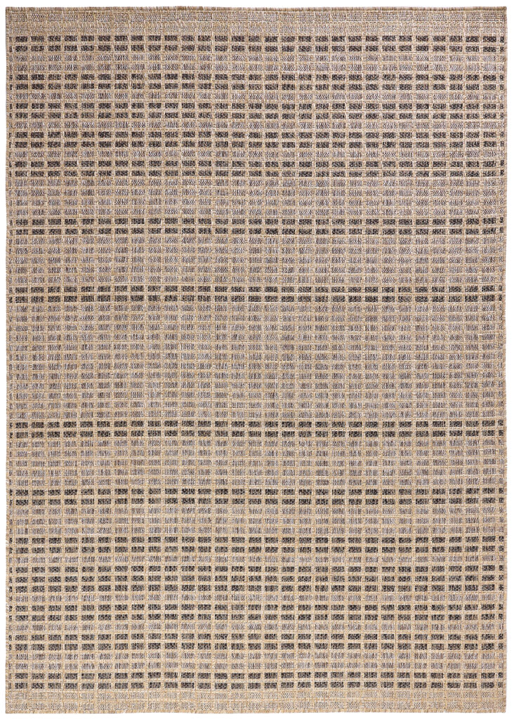 Buitenkleed Yucana Beige Bruin Ruit