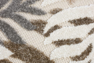 Buitenkleed Patio Beige Bladeren