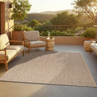 Buitenkleed Yucana Beige Strepen
