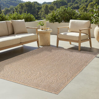 Buitenkleed Yucana Beige Strepen