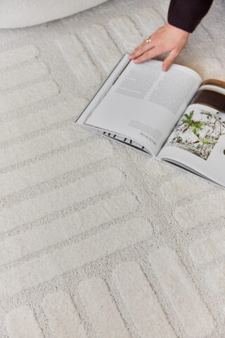 Vloerkleed Terra Crème Strepen