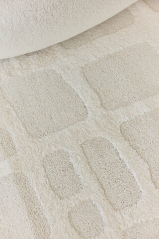 Vloerkleed Terra Crème Stenen