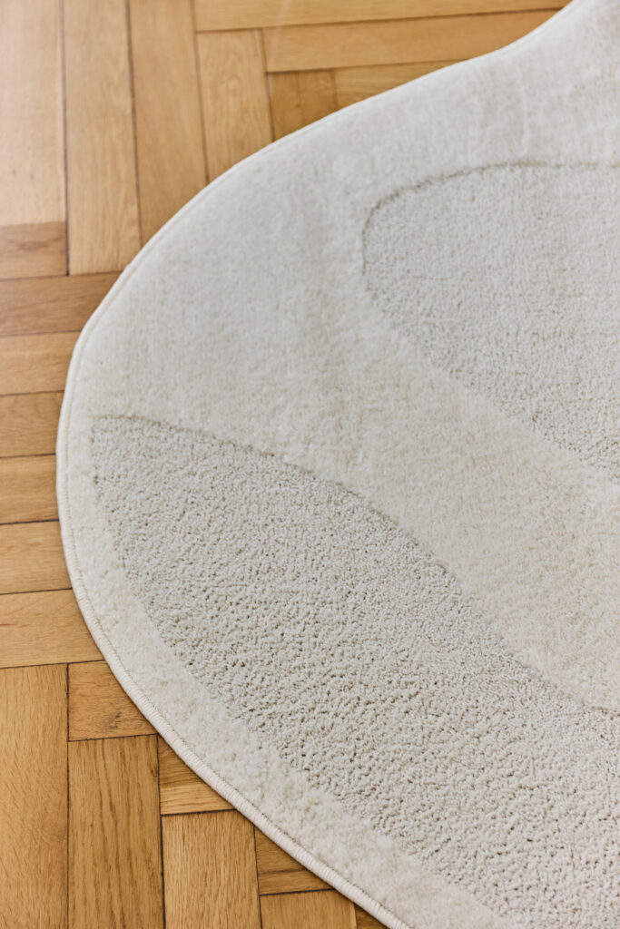 Vloerkleed Terra Crème Onregelmatige Vorm