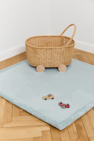Kinderkleed Fluffin Vierkant Blauw