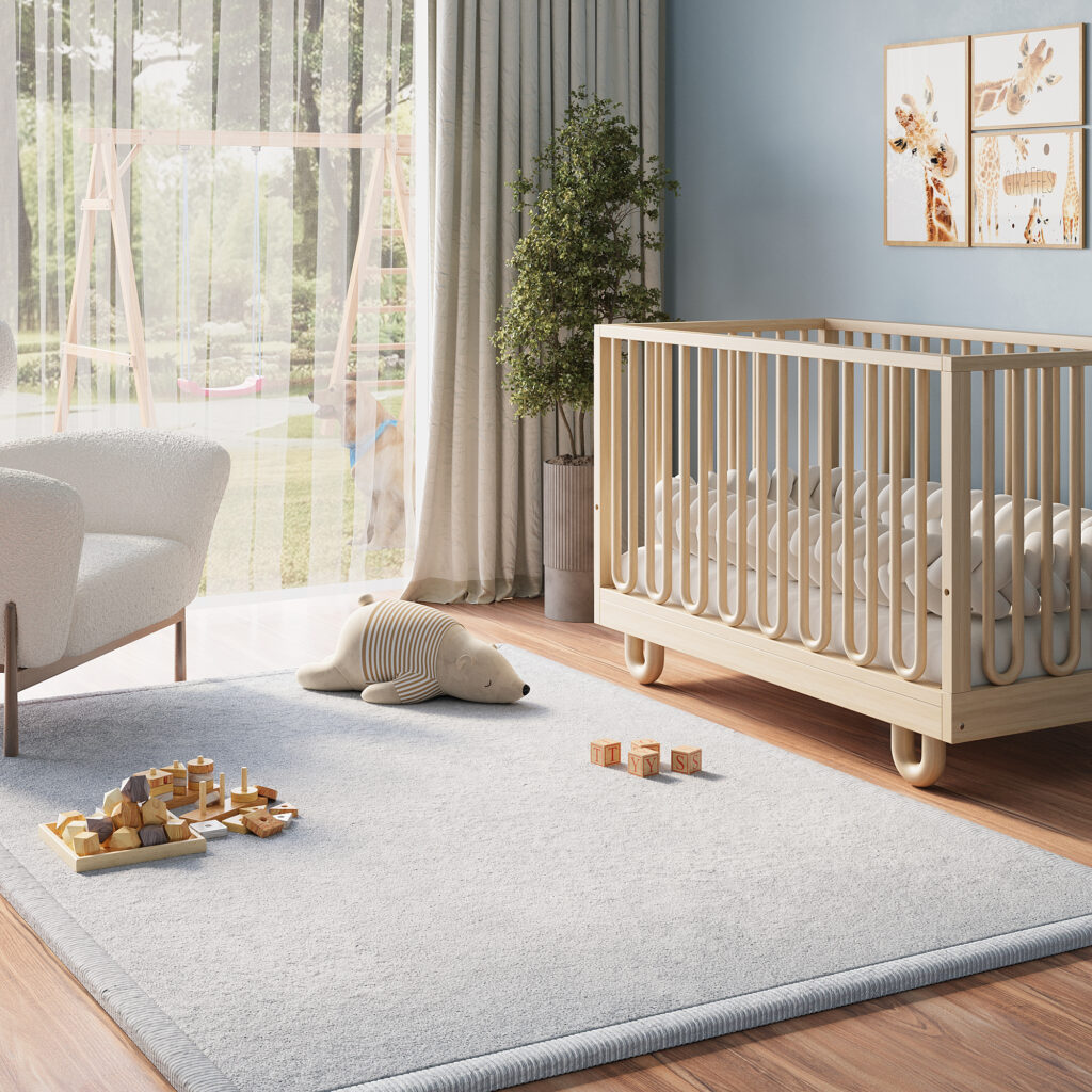 Kinderkleed Fluffin Lichtgrijs