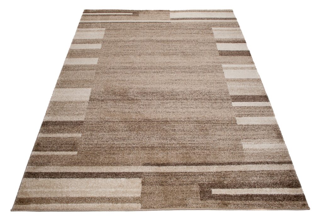 Vloerkleed Sari Donker Beige Rand