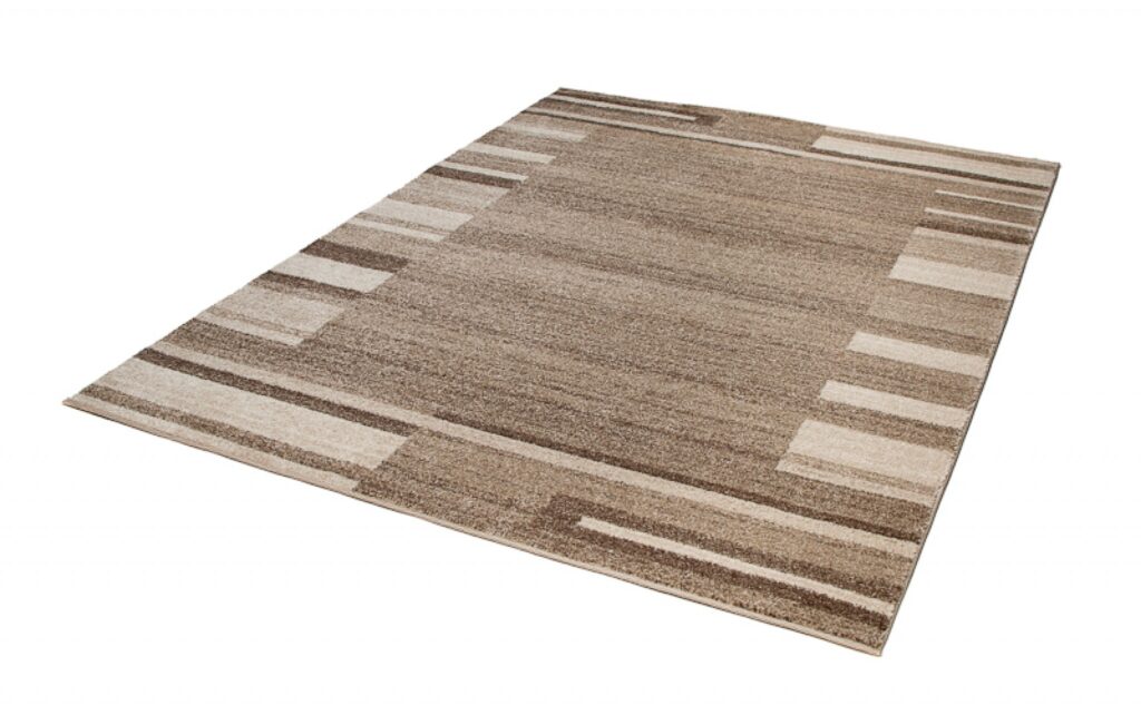 Vloerkleed Sari Donker Beige Rand