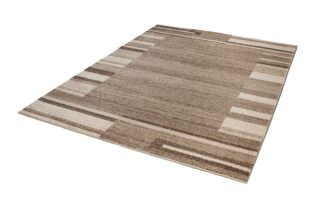 Vloerkleed Sari Donker Beige Rand