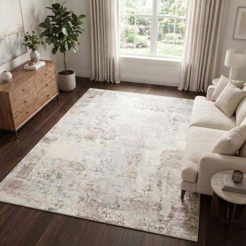 Vloerkleed Venezia Beige Grijs Vintage