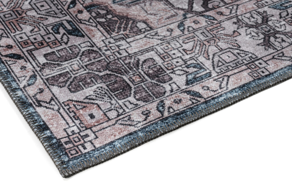 Vloerkleed Dubai Donkerblauw Slijtage Antislip