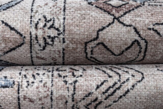 Vloerkleed Dubai Grijs Beige Vintage Antislip