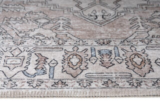 Vloerkleed Dubai Grijs Beige Vintage Antislip