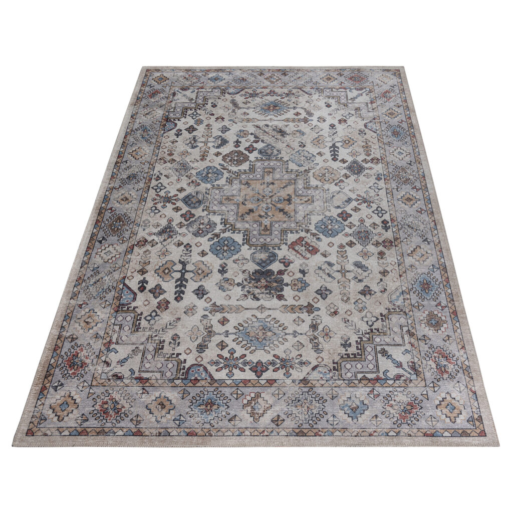 Vloerkleed Dubai Veelkleurig Vintage Antislip