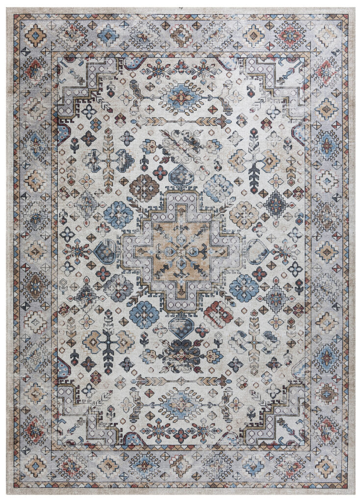 Vloerkleed Dubai Veelkleurig Vintage Antislip
