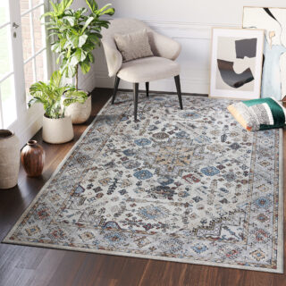 Vloerkleed Dubai Veelkleurig Vintage Antislip