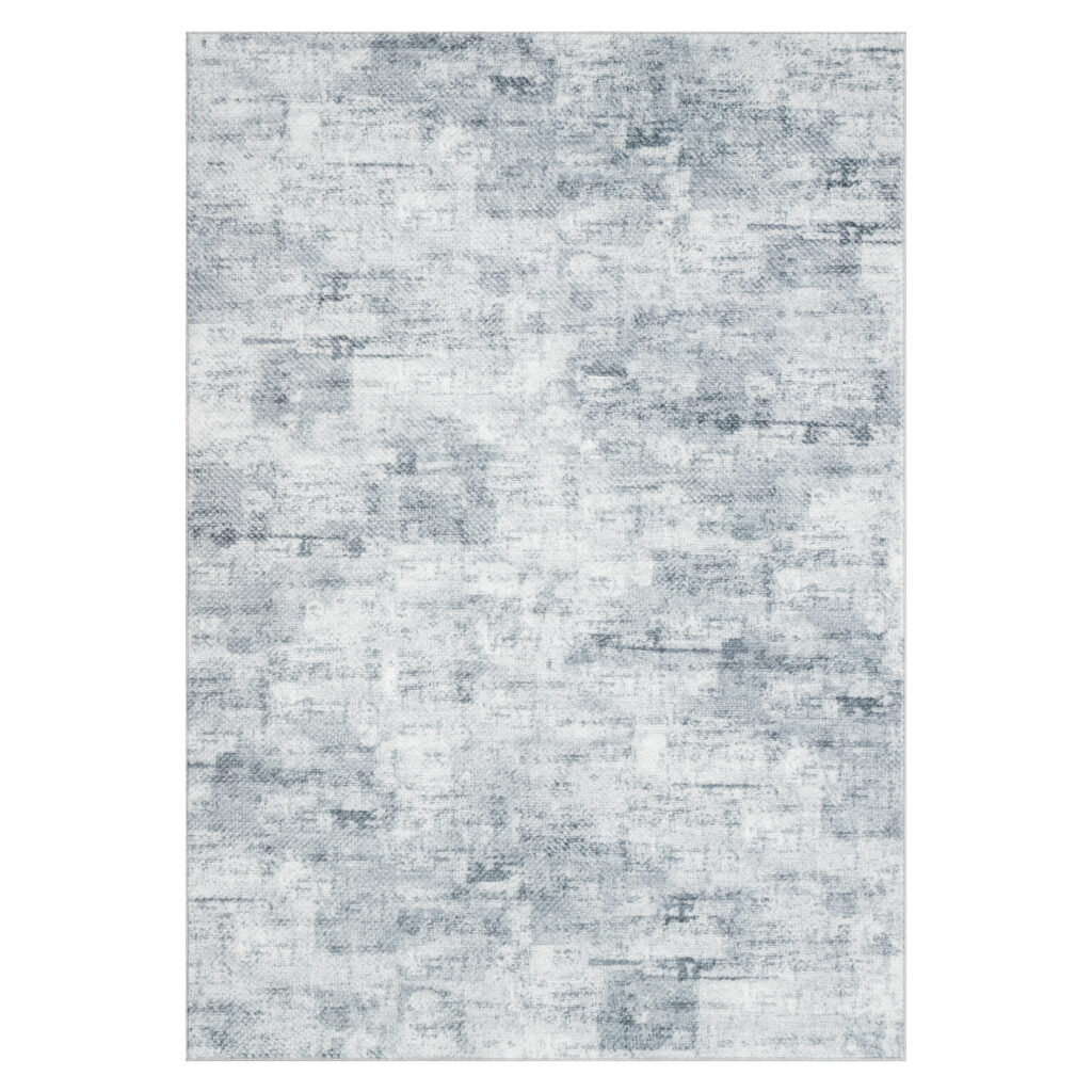 Vloerkleed Bari Blauw Grijs Abstract
