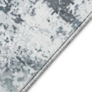 Vloerkleed Bari Grijs Marineblauw Abstract