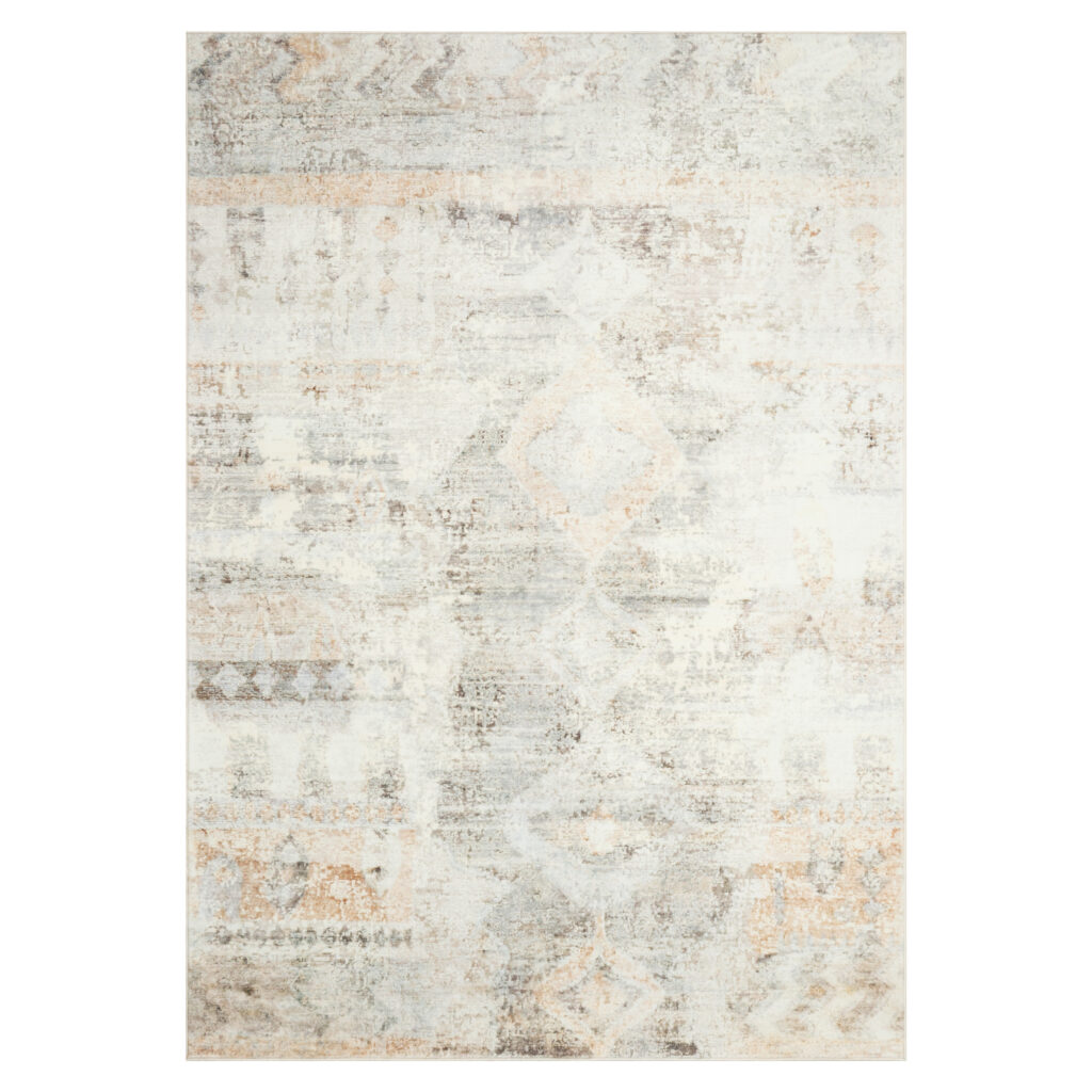 Vloerkleed Bari Beige Grijs Vintage