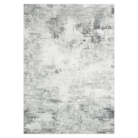 Vloerkleed Bari Donker Grijs Abstract