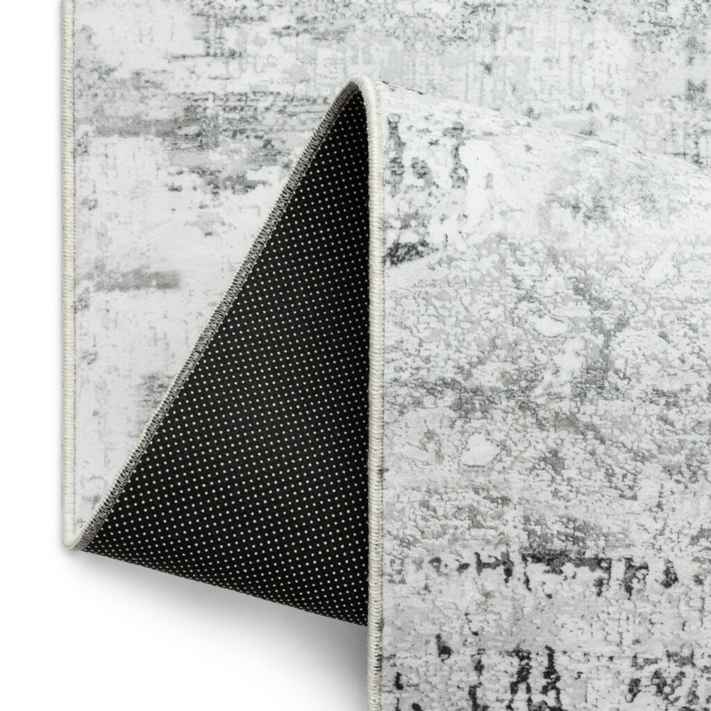 Vloerkleed Bari Donker Grijs Abstract
