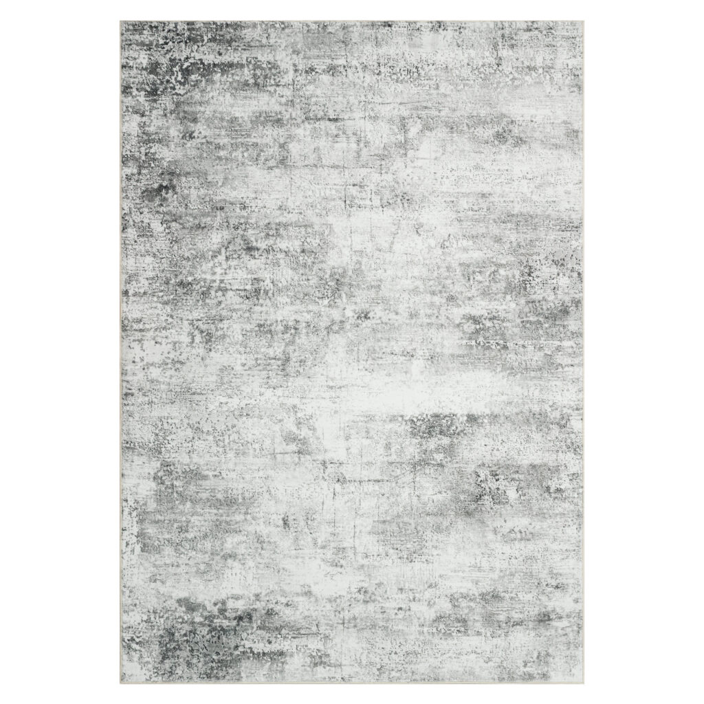 Vloerkleed Bari Licht Grijs Abstract