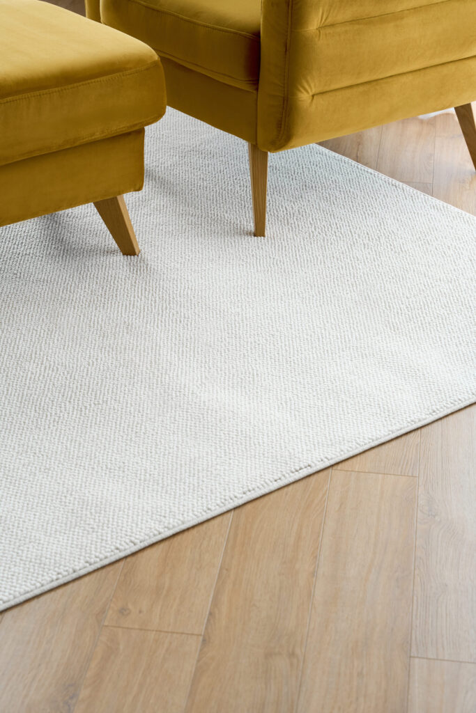 Vloerkleed Agra Vierkant Crème Modern