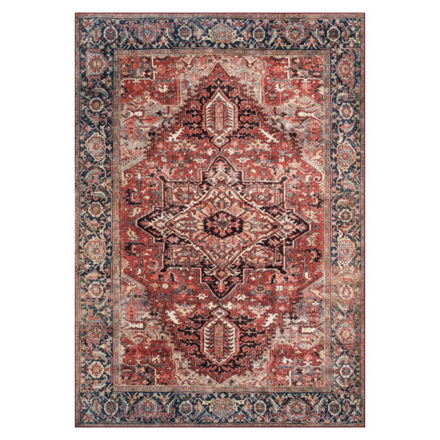 Vloerkleed Ispahan Bordeaux Traditioneel