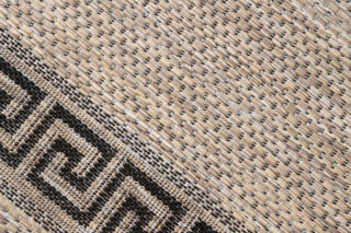 Loper Melissa Bruin Zwart Zigzag Indoor Outdoor
