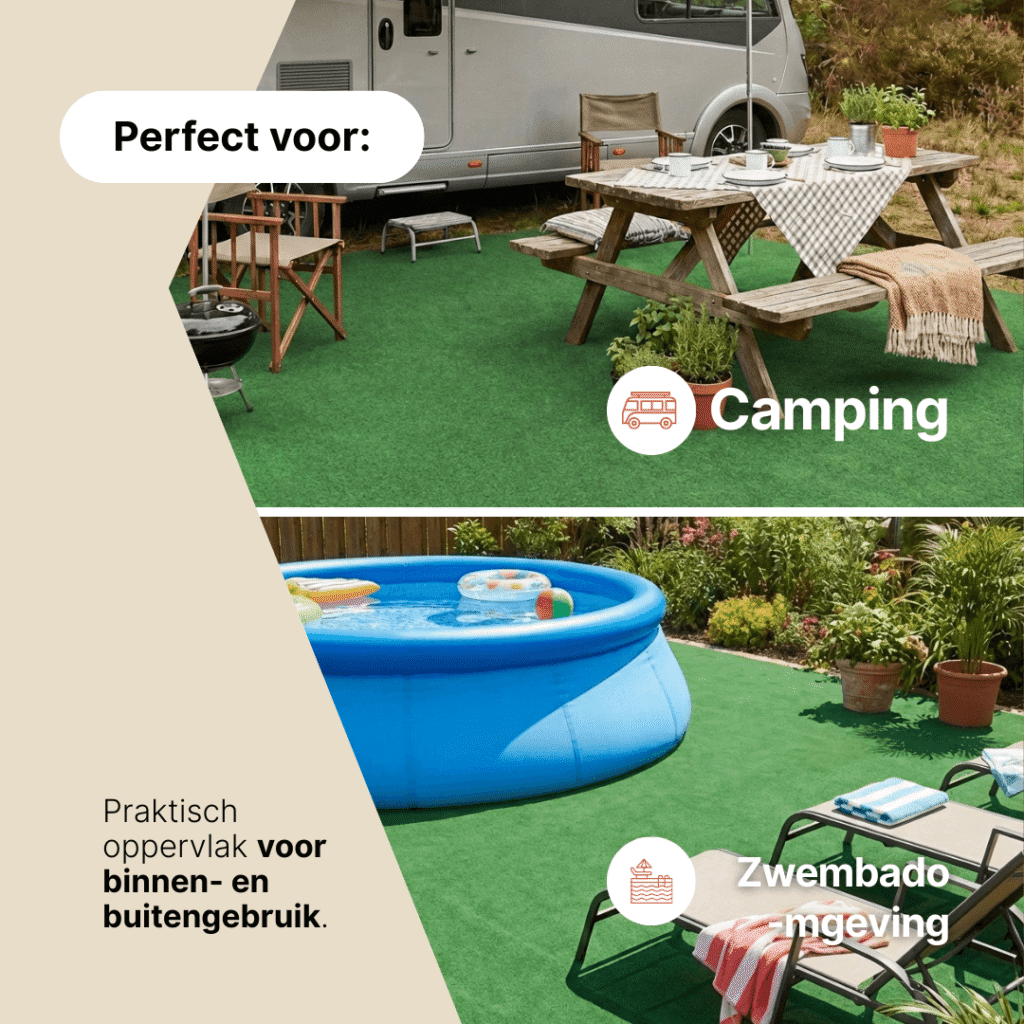 Kunstgras Pemba Groen 4 mm