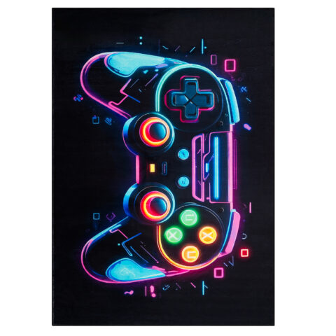 Vloerkleed Cosmo Game Multicolor Pad Antislip