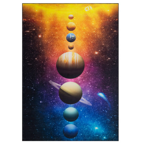Vloerkleed Cosmo Game Zonnestelsel Antislip