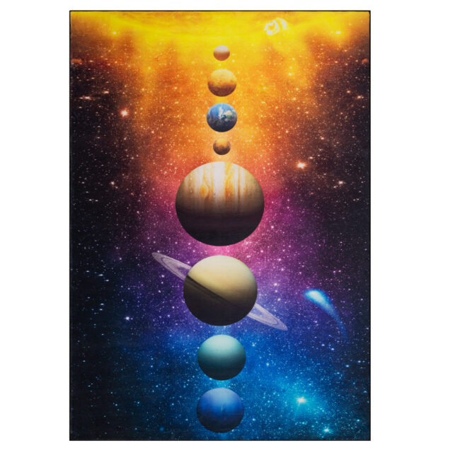 Vloerkleed Cosmo Game Zonnestelsel Antislip