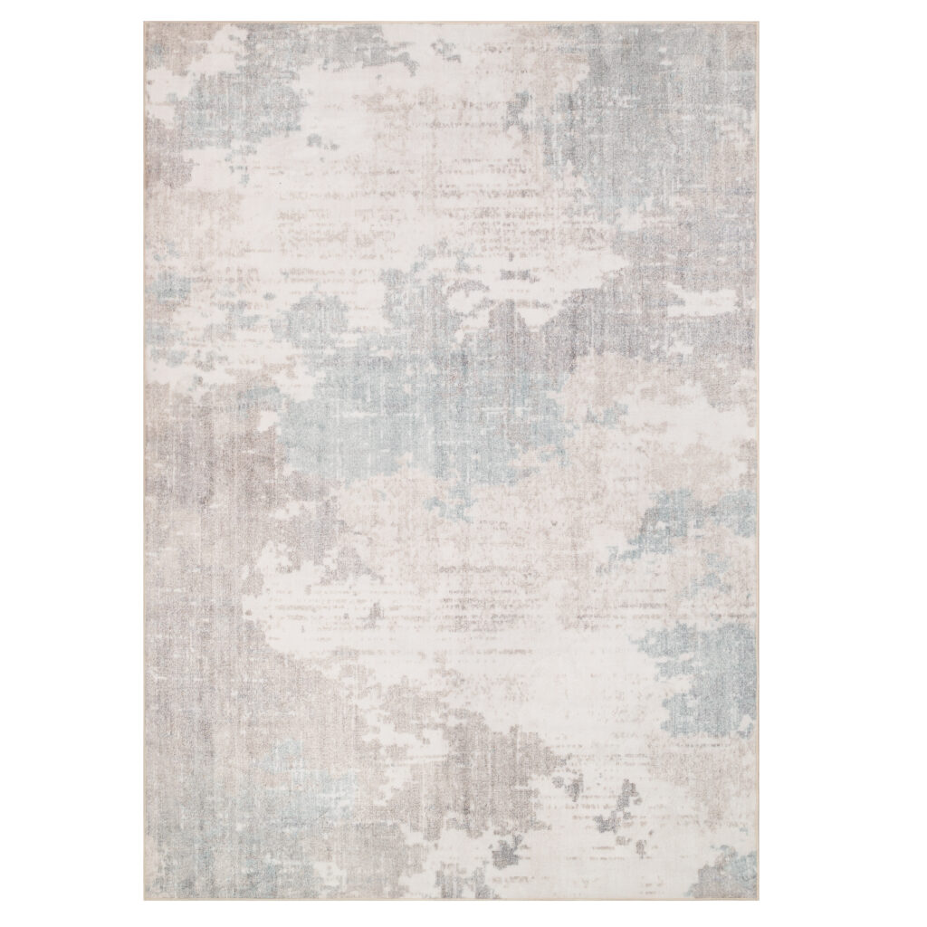 Vloerkleed Ash Grijs Beige Antislip