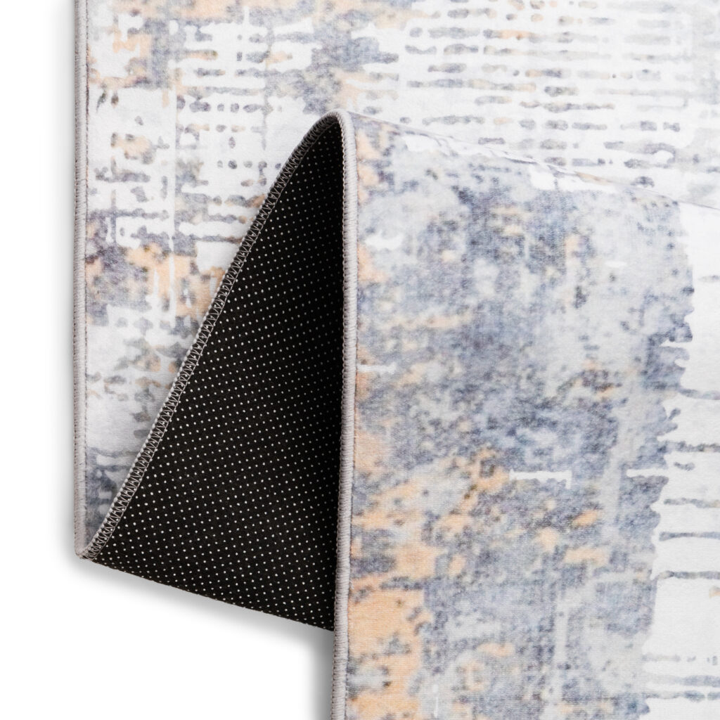 Vloerkleed Ash Grijs Roest Antislip