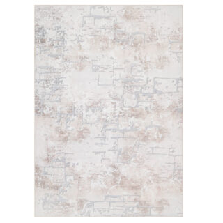 Vloerkleed Ash Beige Crème Antislip