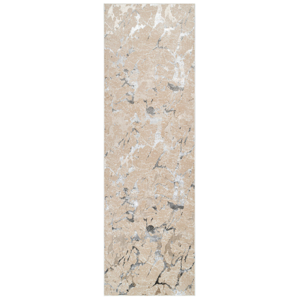 Loper Crystal Beige Grijs Modern