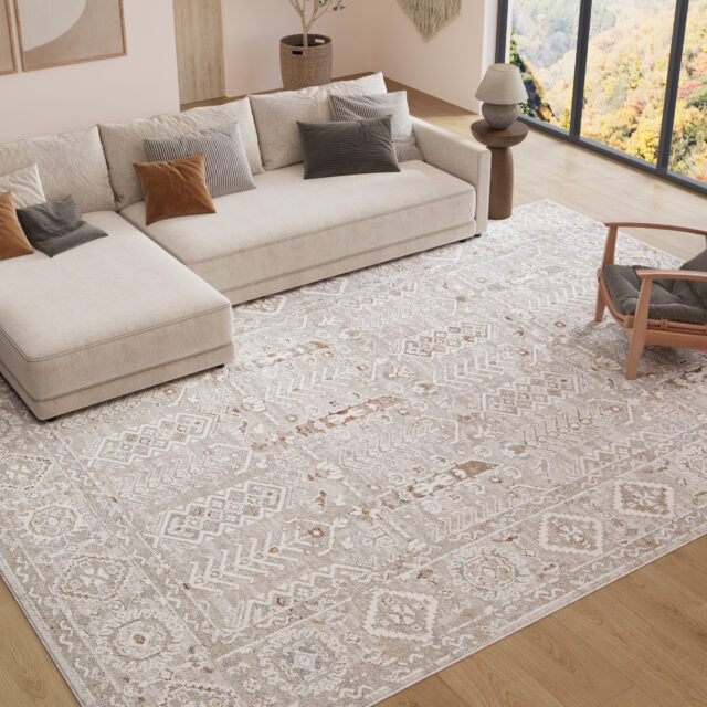 Vloerkleed Trend Beige Geometrisch
