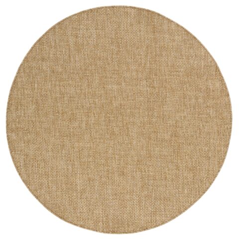 Buitenkleed Yucana Rond Beige