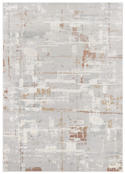 Vloerkleed Trend Grijs Roest Abstract