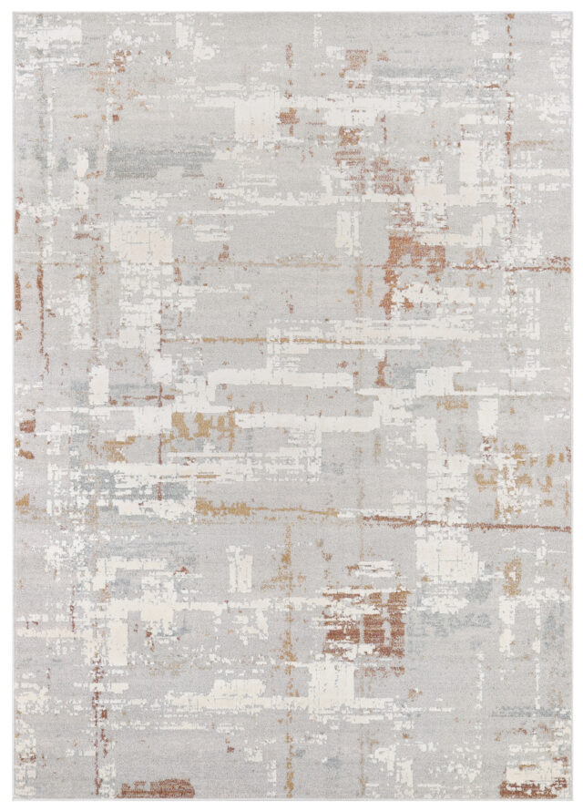 Vloerkleed Trend Grijs Roest Abstract