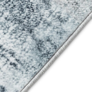 Vloerkleed Venezia Grijs Marineblauw Abstract