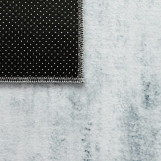 Vloerkleed Venezia Grijs Marineblauw Abstract